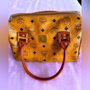 Authentic MCM Boston Bag